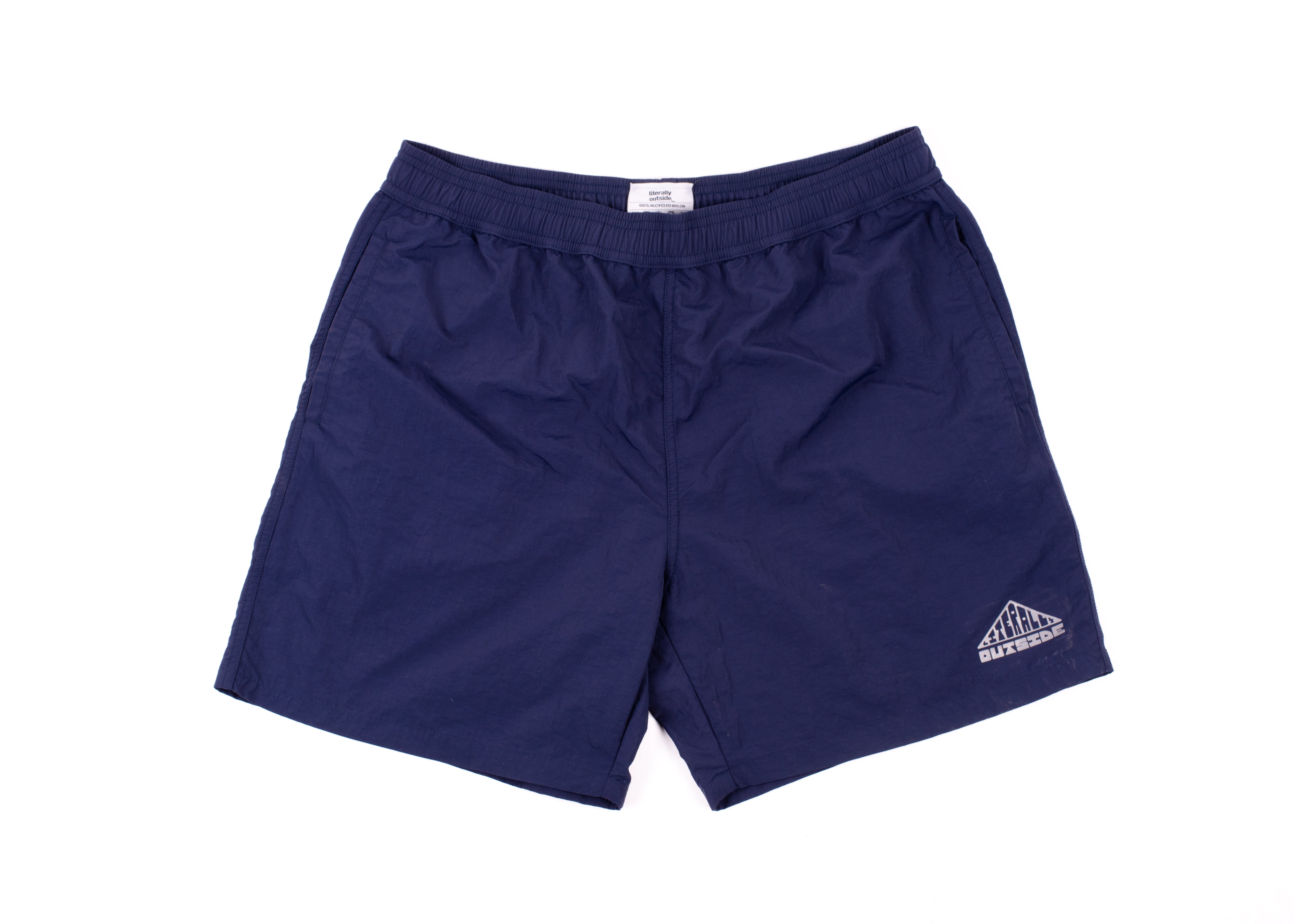 Zig-Zag Hem Shorts - White – BODE